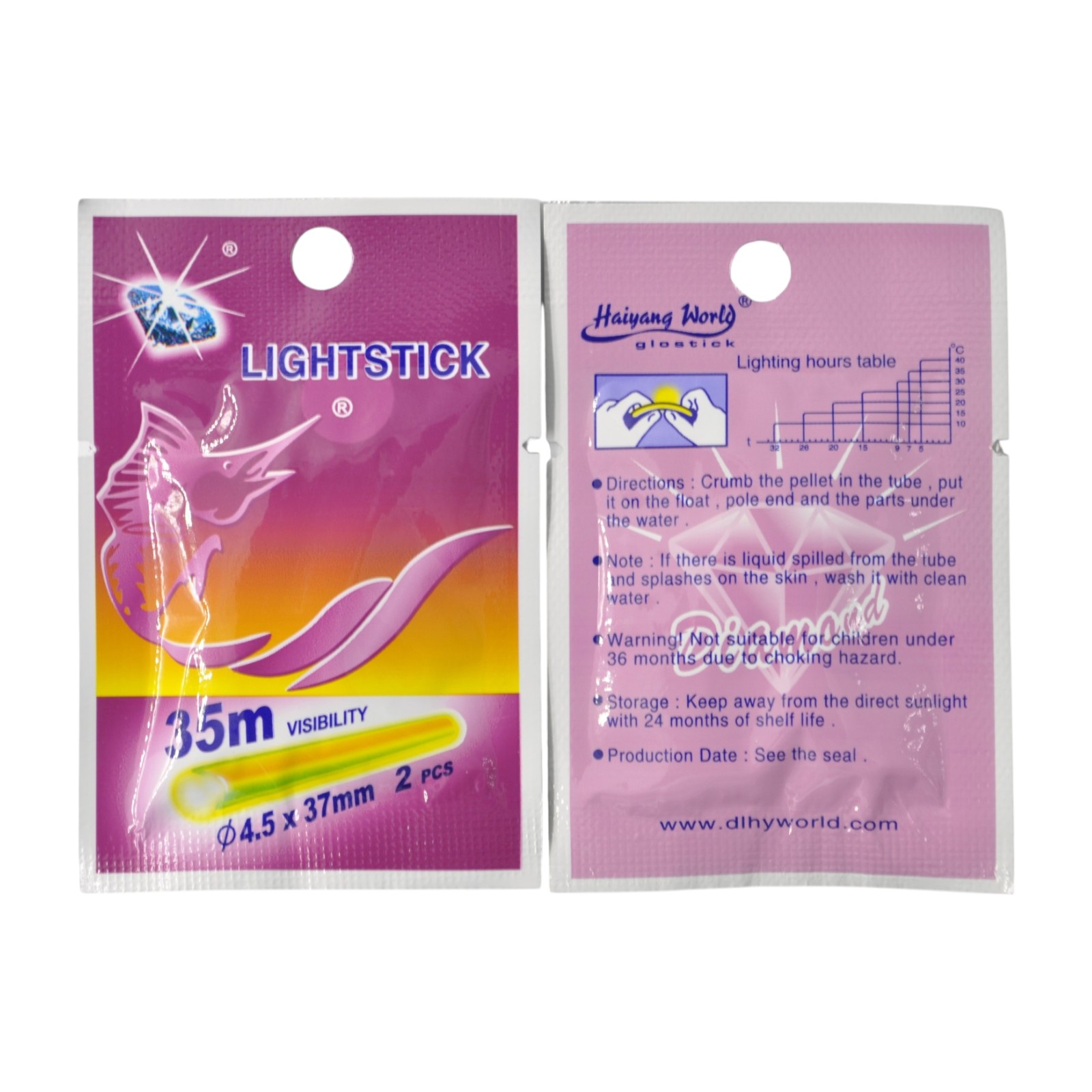 Accesorii - Baghete luminoase #4.5mm (2buc/plic-50 plicuri/cutie)